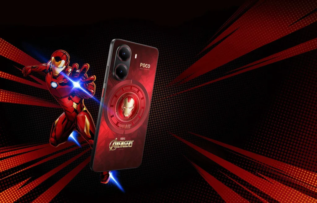 POCO X7 Pro Iron Man Edition box contents and accessories