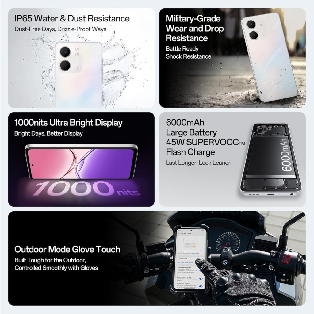 Oppo A5x with 6000mAh battery and dual camera setup