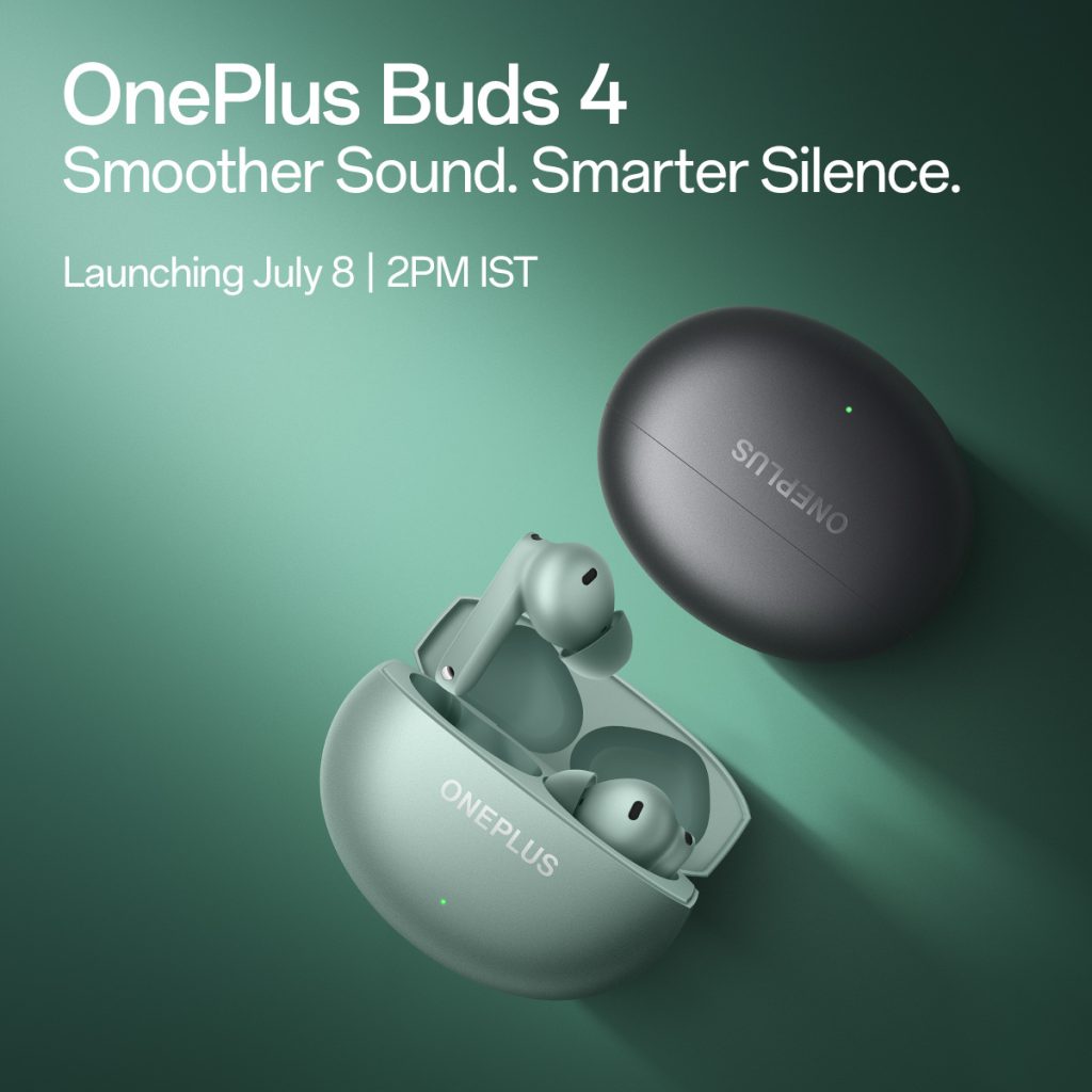 OnePlus Buds 4 in charging case with Dolby Atmos support