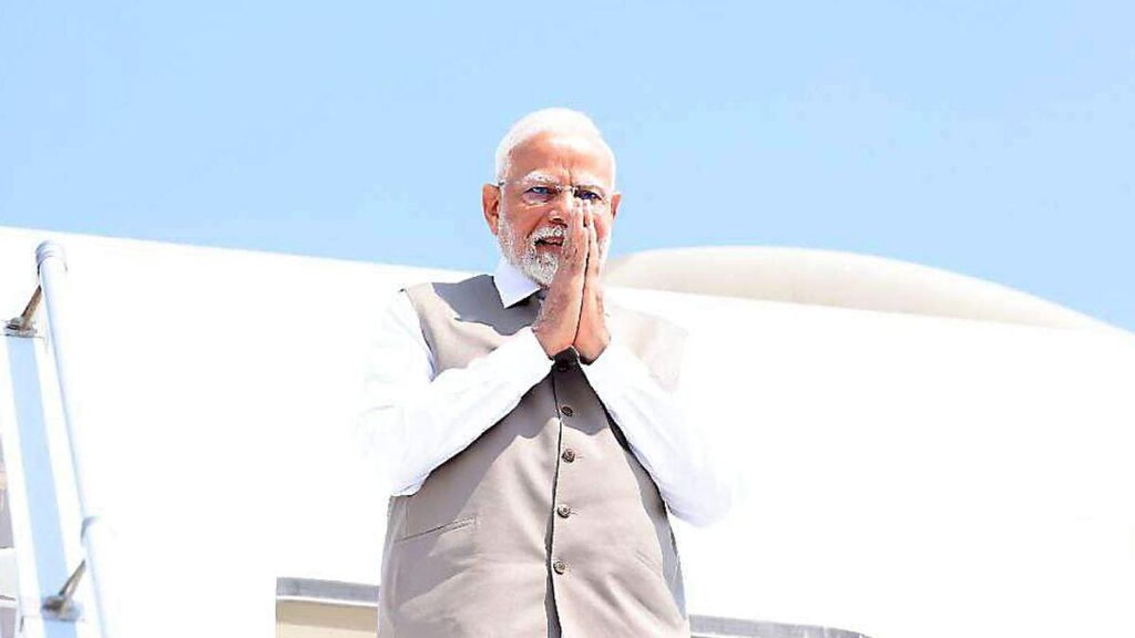 PM Modi arriving at G7 summit in Canada as guest of Canadian PM Mark Carney